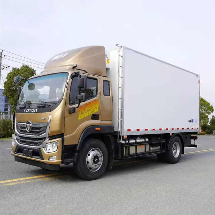 出口东风途逸冷藏车物流冷藏车前四后八冷藏车多少钱