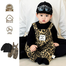 【加工定制】新起点婴儿衣服春装连体衣男宝宝套装春秋款外出爬服