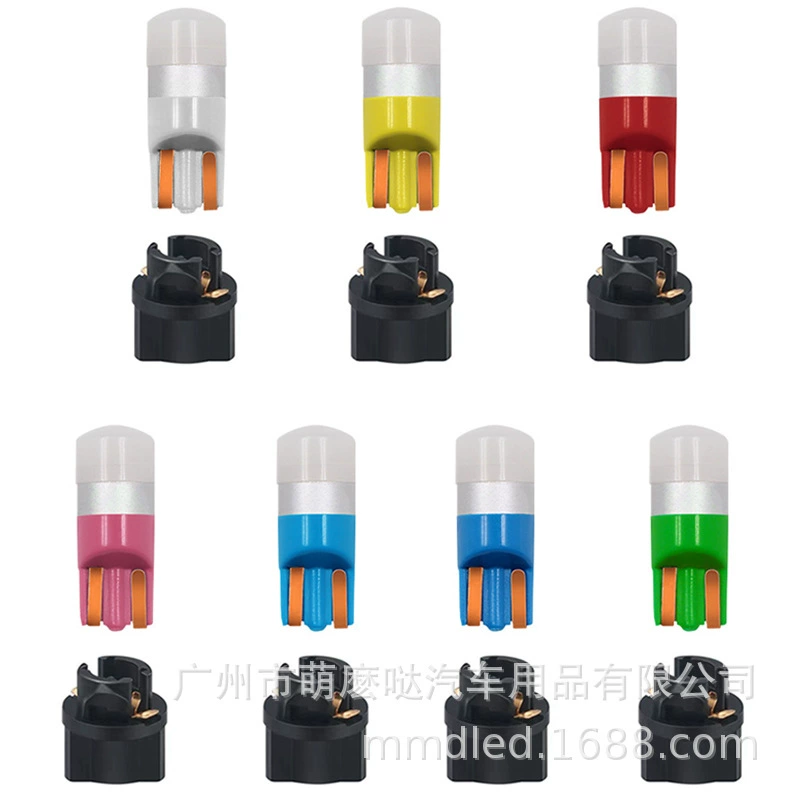 Amazon AliExpress Автомобильный светодиодный индикатор T10 3030 1SMD, набор индикаторов ширины T10, держатель лампы, головной светильник W5W.