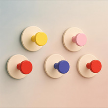 多巴胺色吸盘挂钩粘钩强力承重无痕免打孔创意可爱宿舍入户钥匙钩