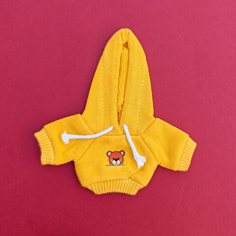 おもちゃ人形服アクセサリー 12cm 人形クマパーカースウェットシャツ犬リナベルアウターウェア|undefined