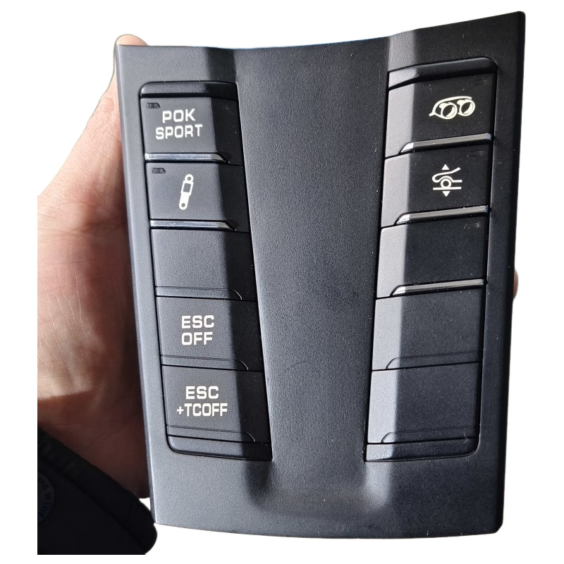 汽车空调面板激光镭雕  装饰件旋钮透光雷雕加工