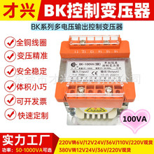 才兴BK-100W单相隔离控制变压器380V转220V110V24V60V48V36V410V