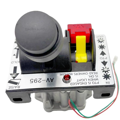 Pto Control Valve: Cab and accessories - 6-holes-with-wire-aluminum