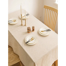 N 37394 Linen Waterproof Tablecloth �����ˮ�������羳��