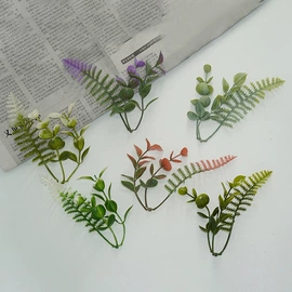 仿真绿植;仿真枝叶和树;仿真植物配件