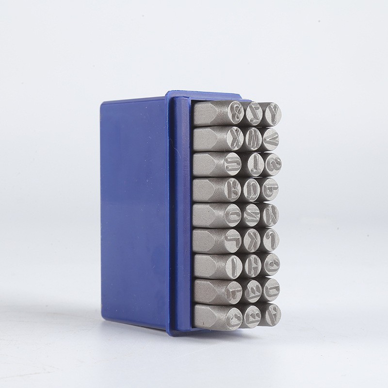 국경 간 보석 영숫자 헤드 스탬핑 도구, 다이 펀치, 강철 코드 입력, 수제 금 제조 장비