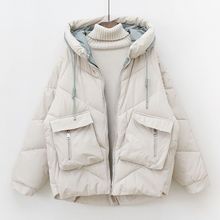 羽絨棉服女2022冬季新款韓版寬松加厚面包服棉衣襖子棉襖短款外套