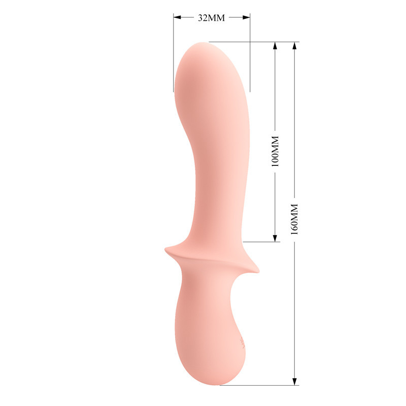 Bacchetta massaggiante in silicone per donna 10 vibrazioni usb_voghion.com
