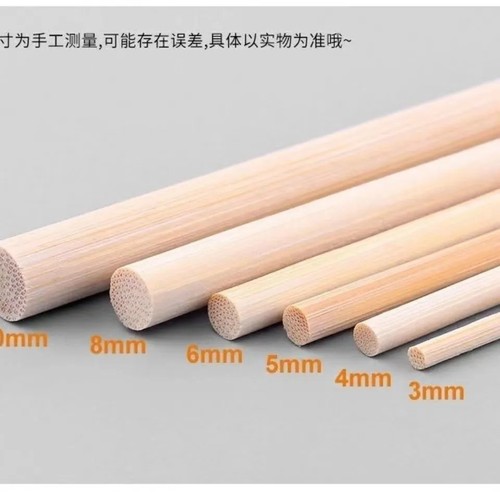 Disposable bamboo skewers barbecue skewers candied haws bouquet flat-head marshmallow bamboo sticks flat bamboo sticks with both ends
