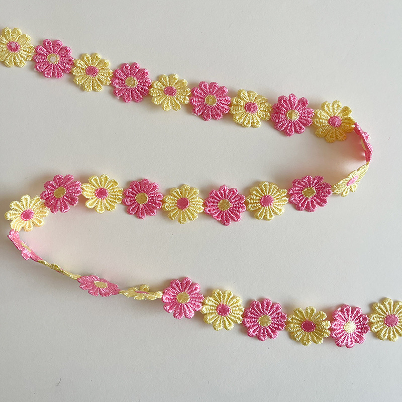 香港と春の小さな花柄リボンフラワーブーケストラップフラワーショップ装飾リボン手作り diy 素材|undefined