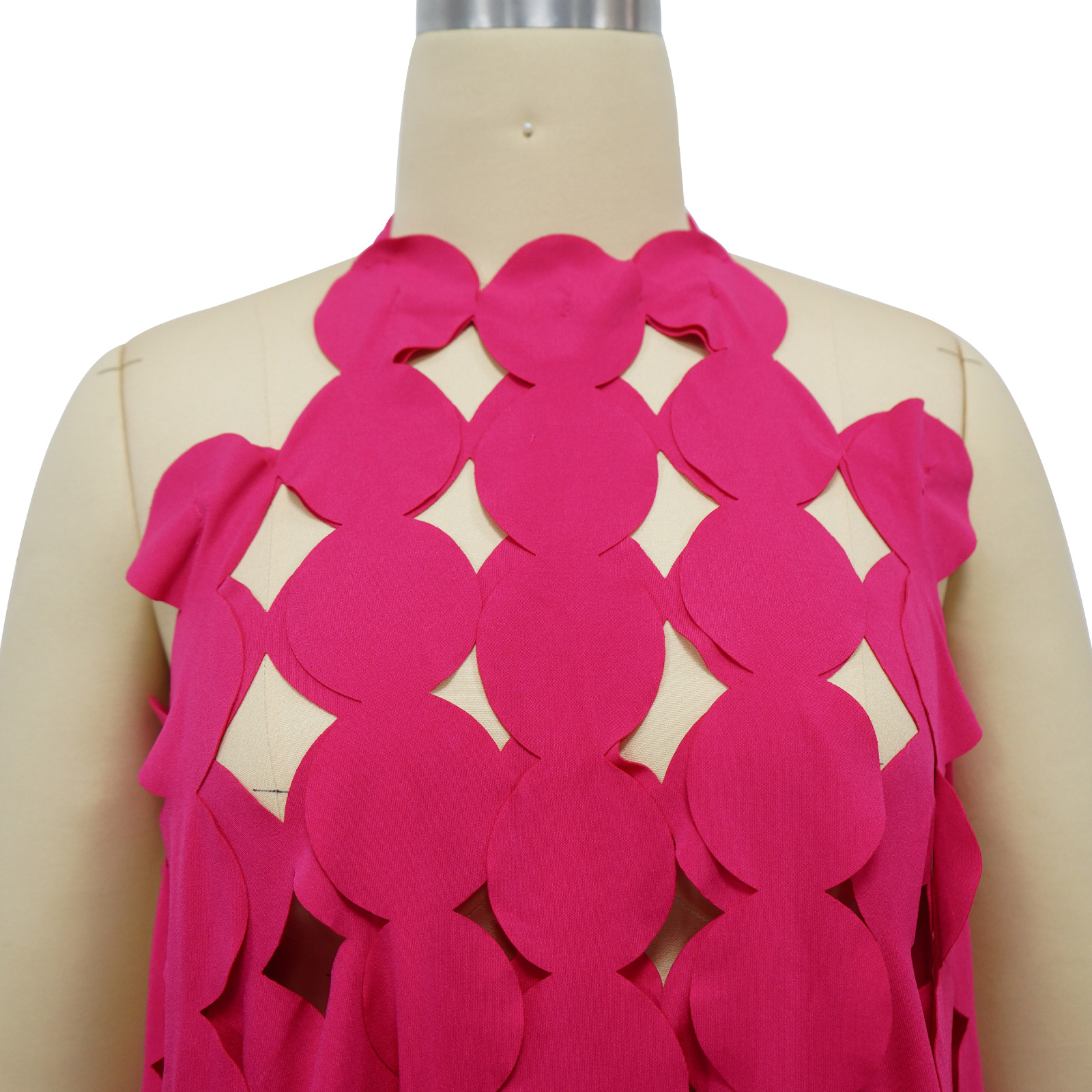 591g Weight Sleeveless Sleeve Length Spandex, Polyester Fabric Type Pant Co-ord Set Sets Type 2 Pieces Set Quantity Holiday, Street Occasion Halter Neck Neckline Loose Fit Type Solid Color Pattern Summer Season Women's Gender Backless Design Sexy, Streetwear Style Holiday Street Women's Sexy Streetwear Solid Color Spandex Polyester Backless Pant Co-ord Set Pants Sets 37
