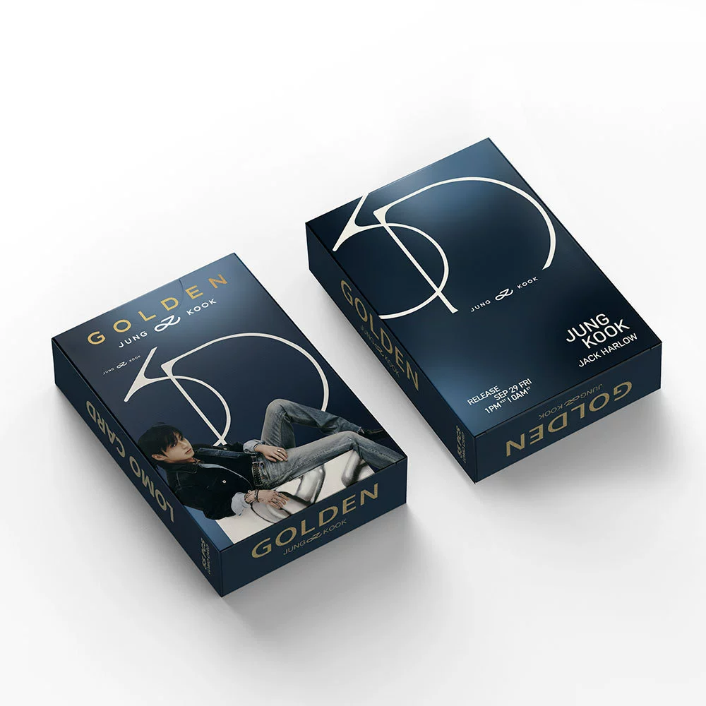 55 карт JUNGKOOK Tian Yao Шестьдесят карт альбом Золотая карта бронебойная LOMO карта