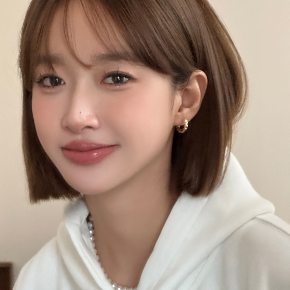 925純銀不規則耳環女歐美小眾設計高級感輕奢金色耳圈不掉色耳飾