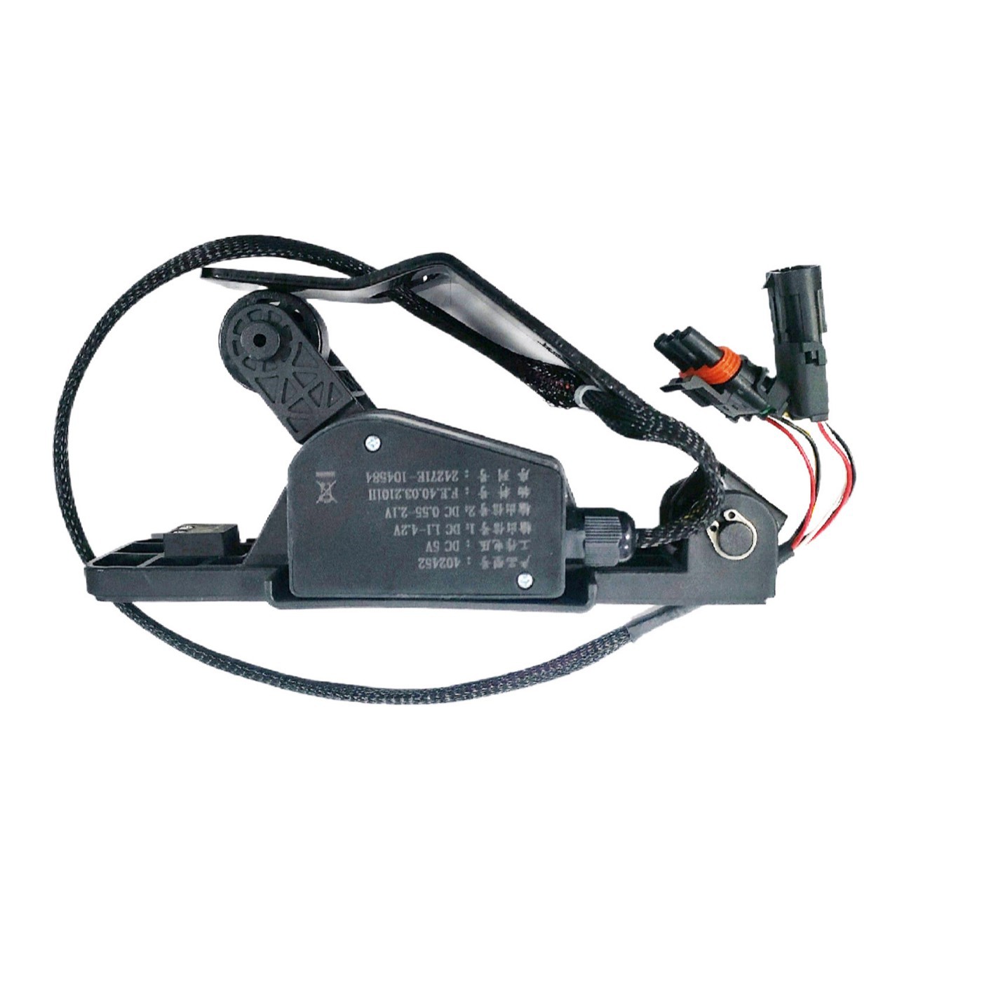 龙工内燃机燃油叉车国三加速器控制器油门踏板总成3+3