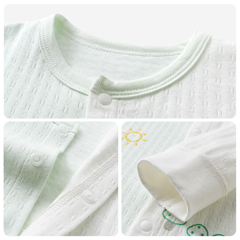 Mono para bebé para primavera, otoño e invierno, ropa de dormir para recién nacidos, pelele unisex de algodón puro, ropa para bebé. image 4