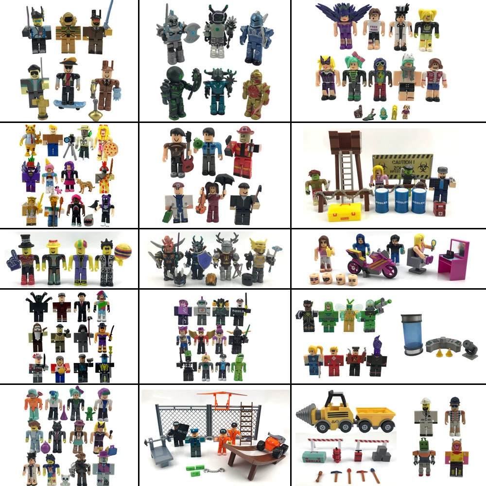 6-9 см Виртуальный мир ROBLOX кукла кукла кукла ручная работа полная коллекция из 21 моделей больших наборов