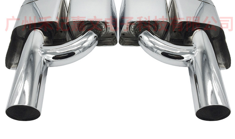 Suitable for Mercedes-Benz Amg W212 Escls C63 E63 Exhaust Pipe Tip Muffler Tail Throat Tailpipe Modification