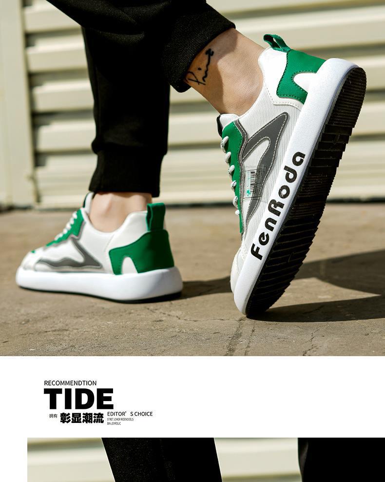 Männer Schuhe 2023 Frühjahr Neue Mode Casual Junior High School Student Sport Bord Schuhe Mode Schuhe Männer_voghion.com