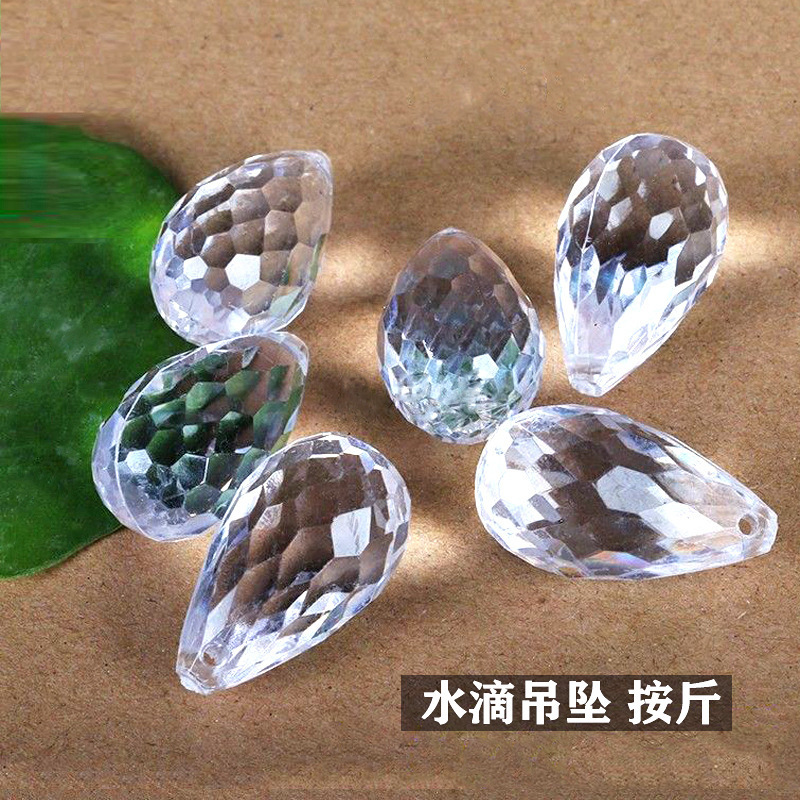 Transparent Crystal Bead Curtain Pendant Acrylic Diamond Pendant Wedding Road Crystal Ball Hotel Decoration Hanging Ball Pendant