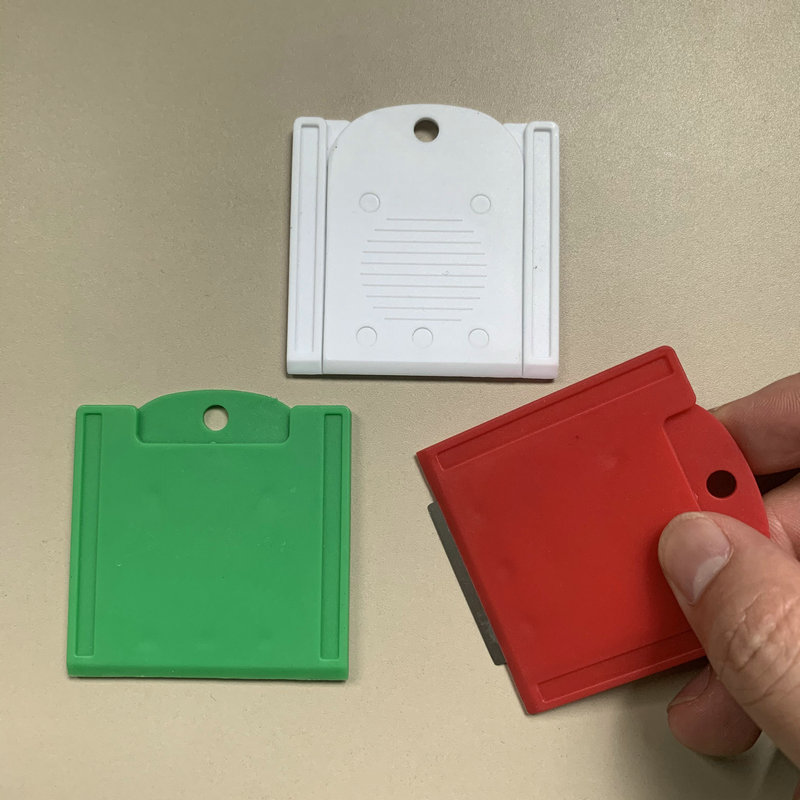 铲口香糖刀 铲除污渍刀片 塑料除尘刀 清洁玻璃刮刀 大理石清洁刀