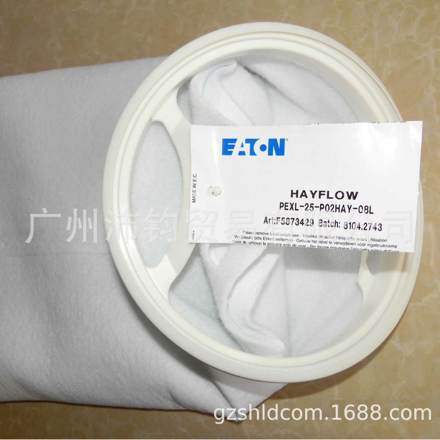 美国伊顿EATON汽车工业清洗机HAY过滤袋PEXL25P02高效LCR除油滤袋
