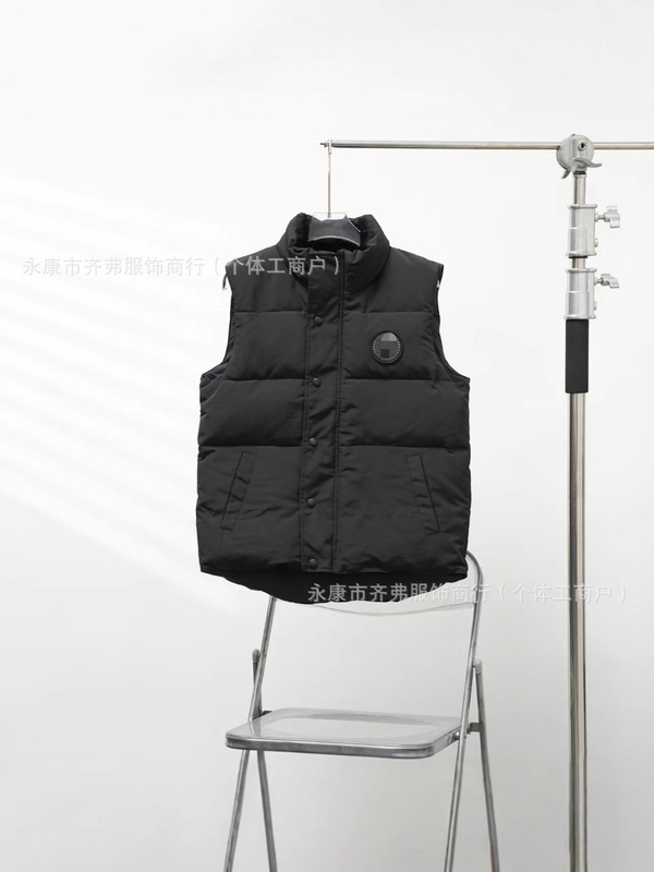 秋冬新款08款大䳘羽绒服马甲立领无袖坎肩情侣款外套男女派克外套|undefined