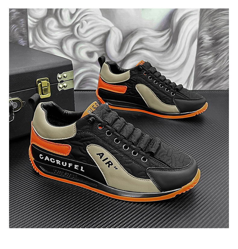 Eathable Forrest Gump Shoes Men S New Low Top Slip On Korean Version Of The Sneakers Soft Soled Leather Cross Border_voghion.com