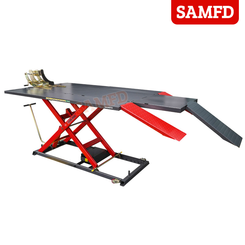 Plataforma elevadora de motocicletas, reparación de vehículos eléctricos, elevador, soporte de elevación vertical de motocicleta, reparación de bastidor, grúa