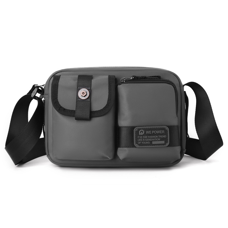WEPOWER nuevo tipo de bolso de hombro para hombres, bolso de moda ligero, bolso casual para hombres, bolso pequeño, mochila deportiva