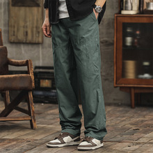 多口袋工装裤美式百搭休闲裤多口袋百搭裤子情侣款纯棉多色潮搭裤
