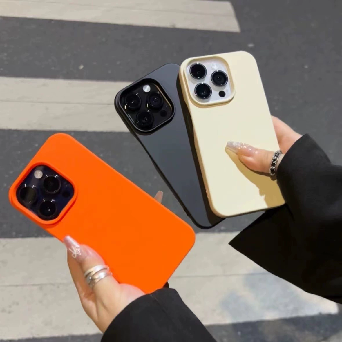 Apple, iPhone15, силиконовый чехол для телефона, городской стиль, 14/13, 13промакс, 11