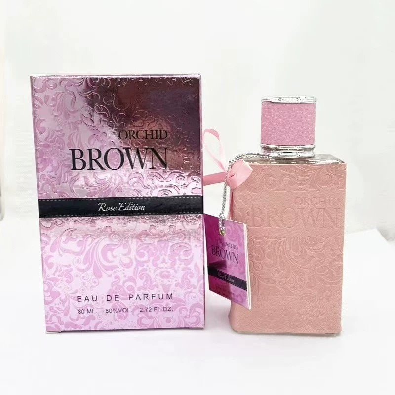 Кожаный чехол ORCHID BROWN розового цвета для женщин, производитель парфюмерии Ближнего Востока и Аравии, прямые продажи, оптовая торговля из Вьетнама