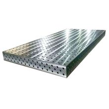 三维柔性焊接平台工装夹具万能生铁多孔定位平板机器人铸铁工作台