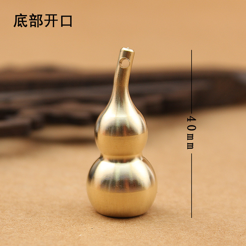 Large (open at the bottom) copper gourd