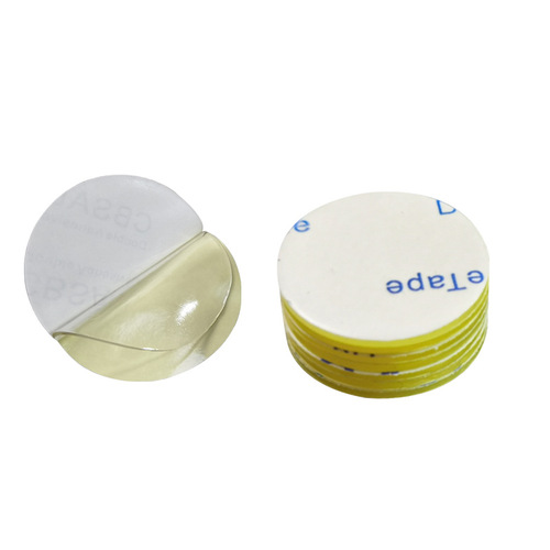 CBSAD transparent acrylic double-sided adhesive circular square Spring Festival wedding balloon character fixing sticker