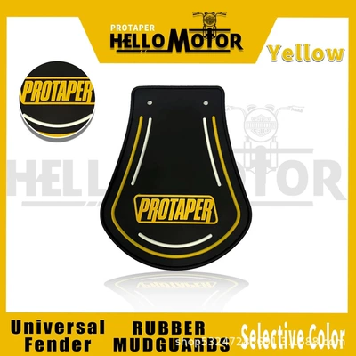 Front and Rear Mudguards, Electric vehicle foot mat - yellow