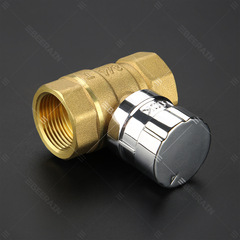 廠家供應磁性鎖閉球閥供暖防盜專用黃銅鎖閉閥大流量暖氣鎖閉球閥