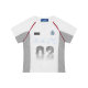 Tideeku New Sports Short-Sleeved Women's Versatile Round Neck T-Shirt Letter Printed Loose Short Top