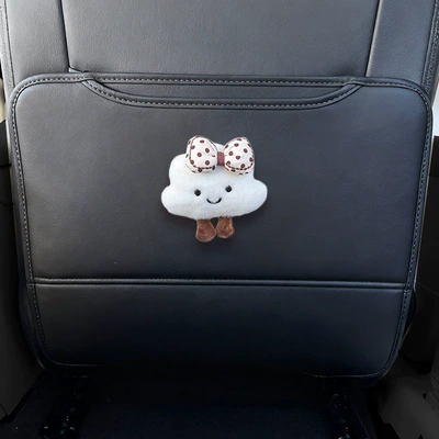 Chair back anti-kick pad – for car use - butterfly-cloud-oula-5-rear-seat-anti-kick-pad-1-piece-starry-night-gray