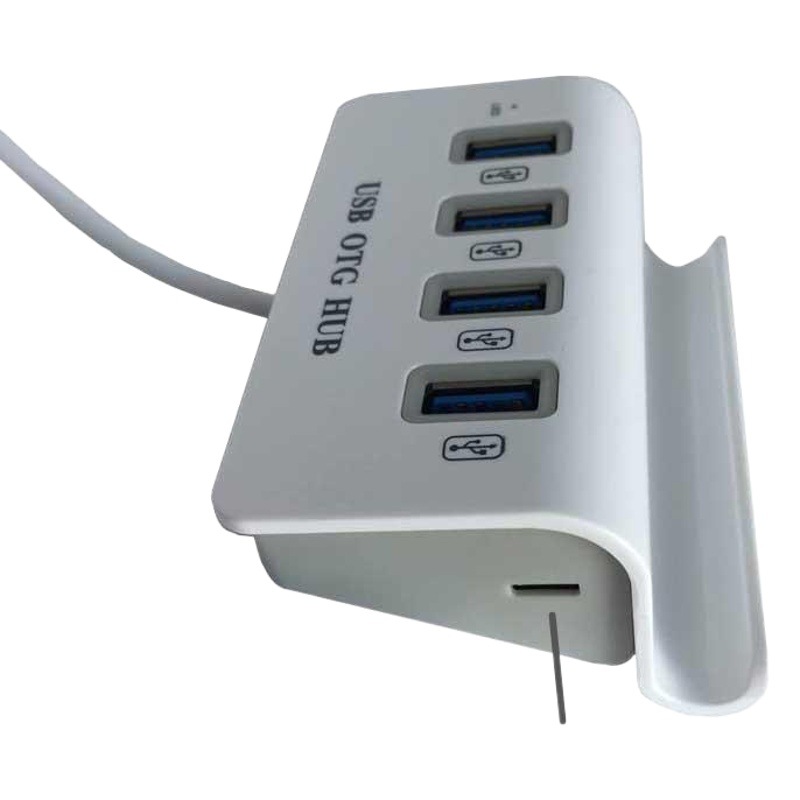 USB de uno a cuatro puertos de expansión Dock OTGHUB adaptador de interfaz múltiple Tipo C soporte de teléfono móvil divisor