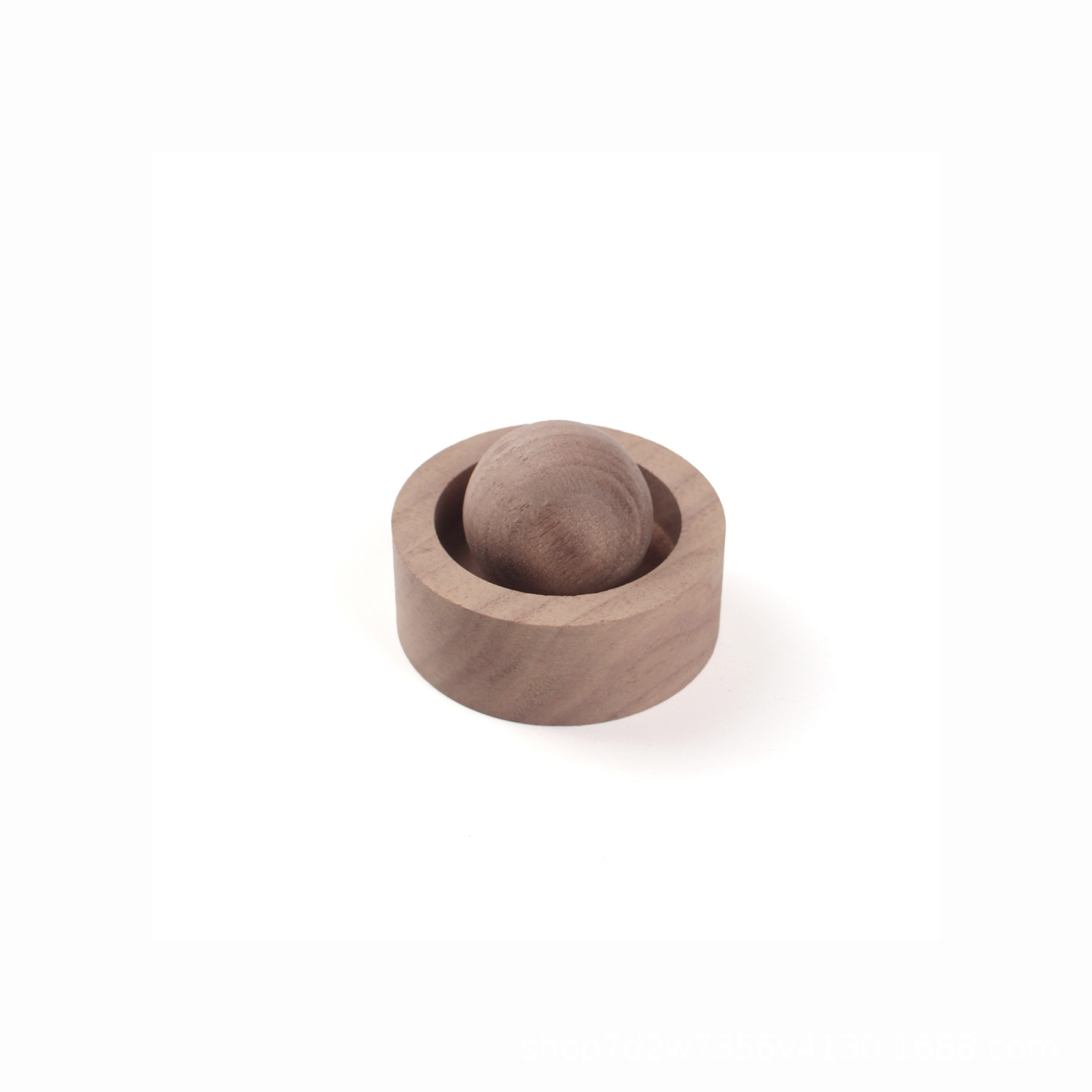 Black walnut disk+ball