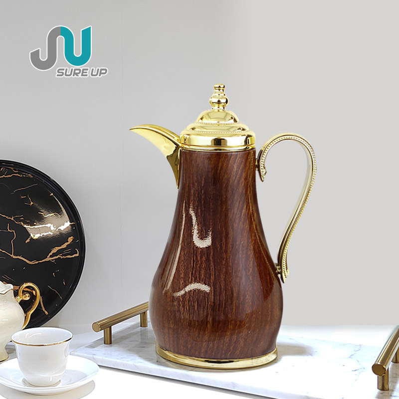 Middle East Arab Turkish Style Vacuum Dara Coffee Pot Stainless Steel Thermos Vacuum Pot
