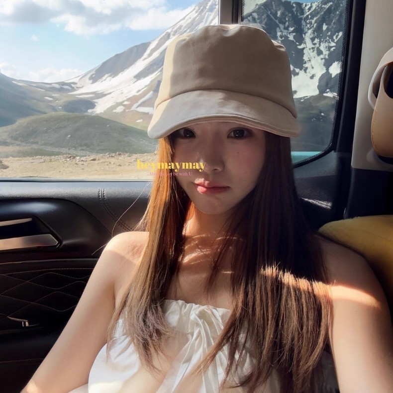 heymaymay复古麂皮绒女大头围显脸小鸭舌平檐画家帽报童帽韩系|undefined