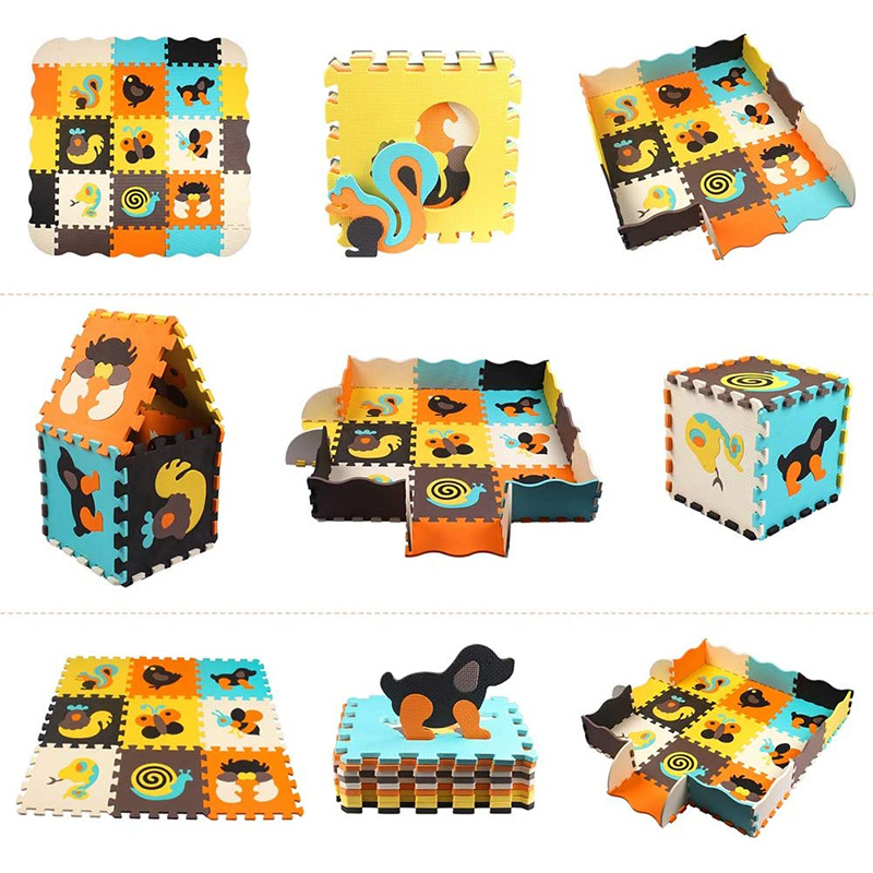 定制拼接图形宝宝游戏垫婴儿爬爬垫