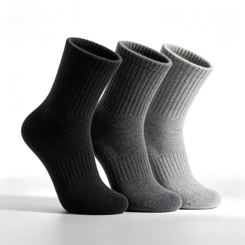 European and American winter knitted hiking socks, men's outdoor sports socks, warm and comfortable for cold weather, work socks, women's thermal socks