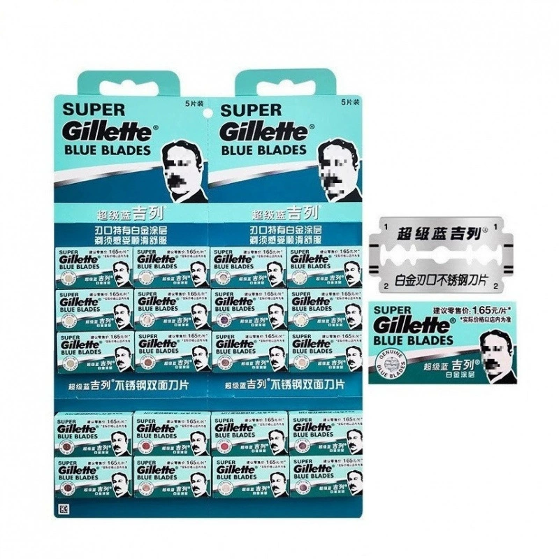 Держатель лезвия Gillette Weifeng 1 лезвие, 2/3/5/6 сменных головок, вращающаяся двухслойная передняя быстрая бритва, ручная двусторонняя старинная кассета