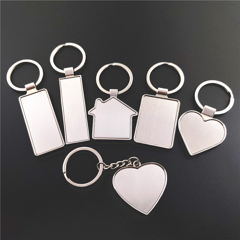 Keychain de metal aleación de zinc llavero de marca única publicidad promocional pequeño regalo