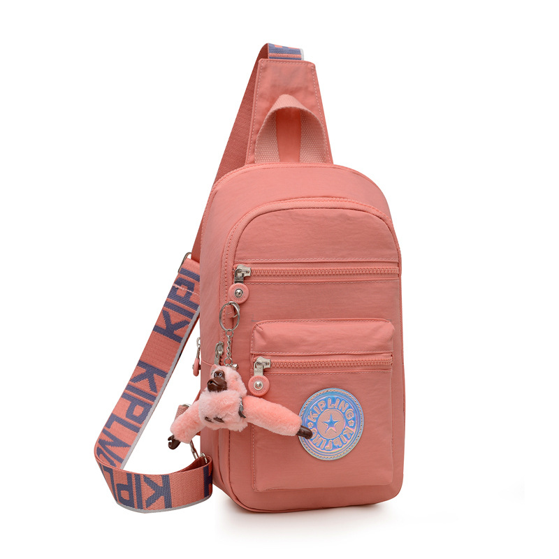 Agente de reclutamiento Mono 2025, nuevo bolso de moda, bolso de moda, bolso de pecho casual de mujer, un agente de cabello