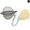 1357-Natural rough filters, halogen ball 304 stainless steel tea filter, soup soup hot pot spice filter